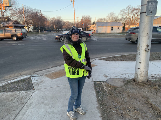 Protection with a smile: Ella White crossing guard a friendly, familiar face | News, Sports, Jobs - Vimarsana News